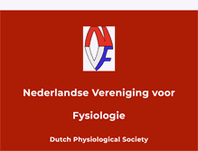 Tablet Screenshot of nvfysiologie.nl